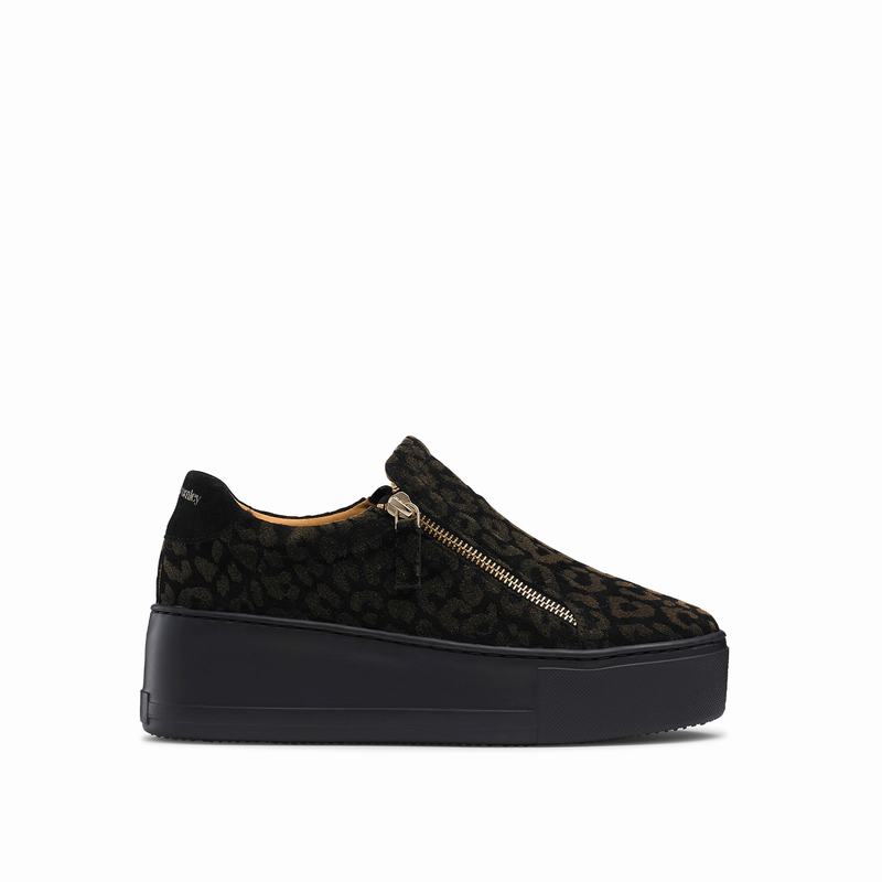 Russell & Bromley Doublepark Flatform Sneakers Womens Multicolor [OPN6866TL]